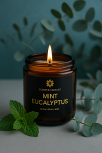 6-Pack Scented Candle Gift Set – Soy Wax, 300 Hours Burn, Aromatherapy Scents