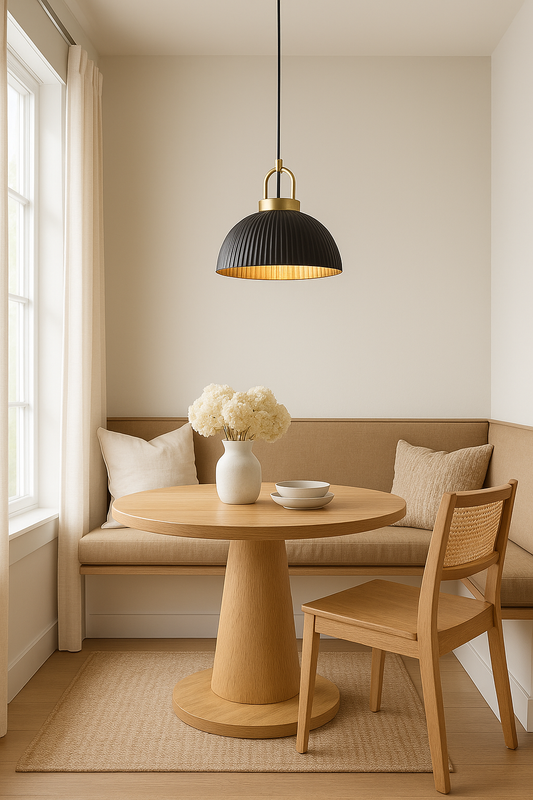 AoMck Pendant Light Fixture (Black/Gold)