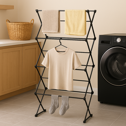 3-Tier Foldable Clothes Drying Rack