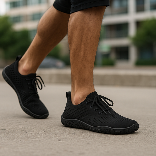 Men’s Wide Barefoot Walking Shoes – Zero Drop Sole, Lightweight & Breathable Fit